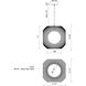 Kona 1 Light 13.25 inch Black Exterior Pendant