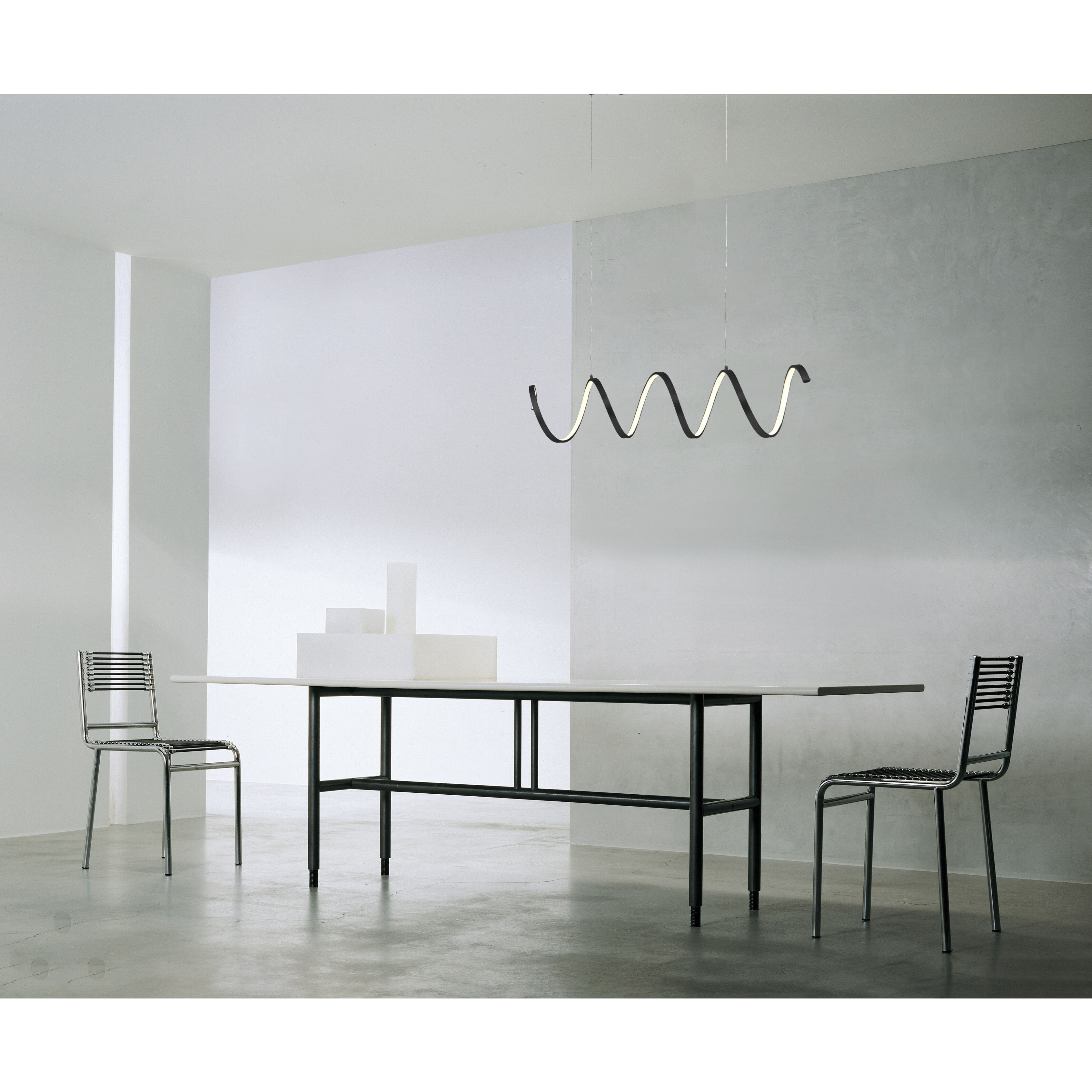 Synergy LED 41.75 inch Black Linear Pendant Ceiling Light