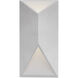Indio LED 12 inch Brushed Nickel Exterior Wall Sconce
