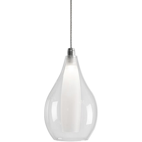 Victoria LED 5 inch Chrome Pendant Ceiling Light