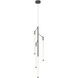 Motif LED 10.25 inch Black Pendant Ceiling Light