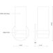Milano Wall Sconce Wall Light in Chrome