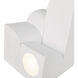 Gypsum 12.5 inch 20 watt White Table Lamp Portable Light