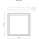 Ridge LED 8.25 inch Gray Exterior Ceiling