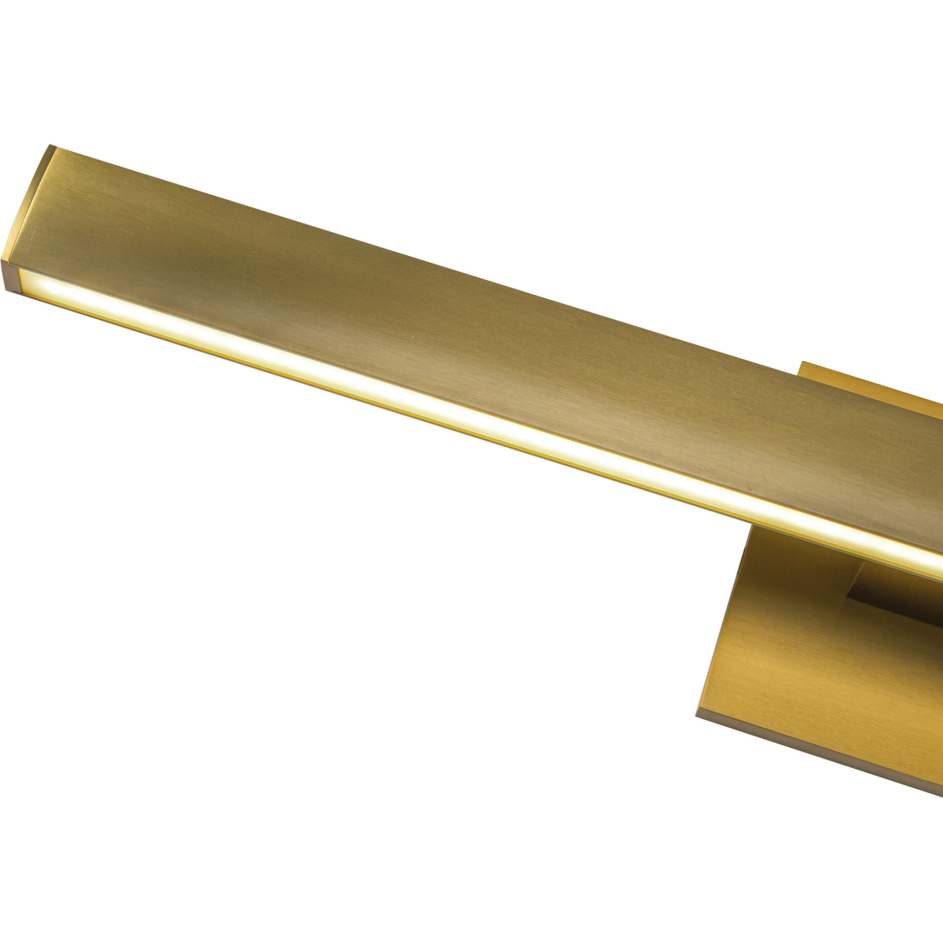 Vera Bath Vanity Light Wall Light in Brushed Gold