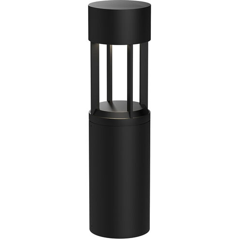 Novato 120 24 watt Black Exterior Bollard