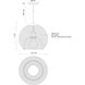 Gibraltar 1 Light 11.88 inch Black Pendant Ceiling Light