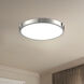 Floyd LED 11 inch Brushed Nickel Flush Mount Ceiling Light