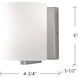 Bridgewater 1 Light 4.75 inch Brushed Nickel Bath Vanity Light Wall Light