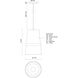 Castor 1 Light 7.88 inch White Pendant Ceiling Light