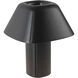 Folio 9.5 inch 5 watt Black Table Lamp Portable Light