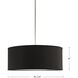 Gregory 3 Light 19.75 inch Black Pendant Ceiling Light