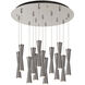 Robson Multi Pendant Ceiling Light in Brushed Nickel