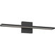 Brio LED 27.17 inch Black Bath Vanity Light Wall Light