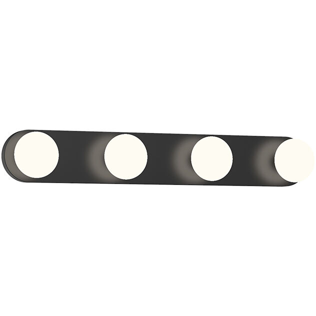 Rezz Vanity Light Wall Light in Black
