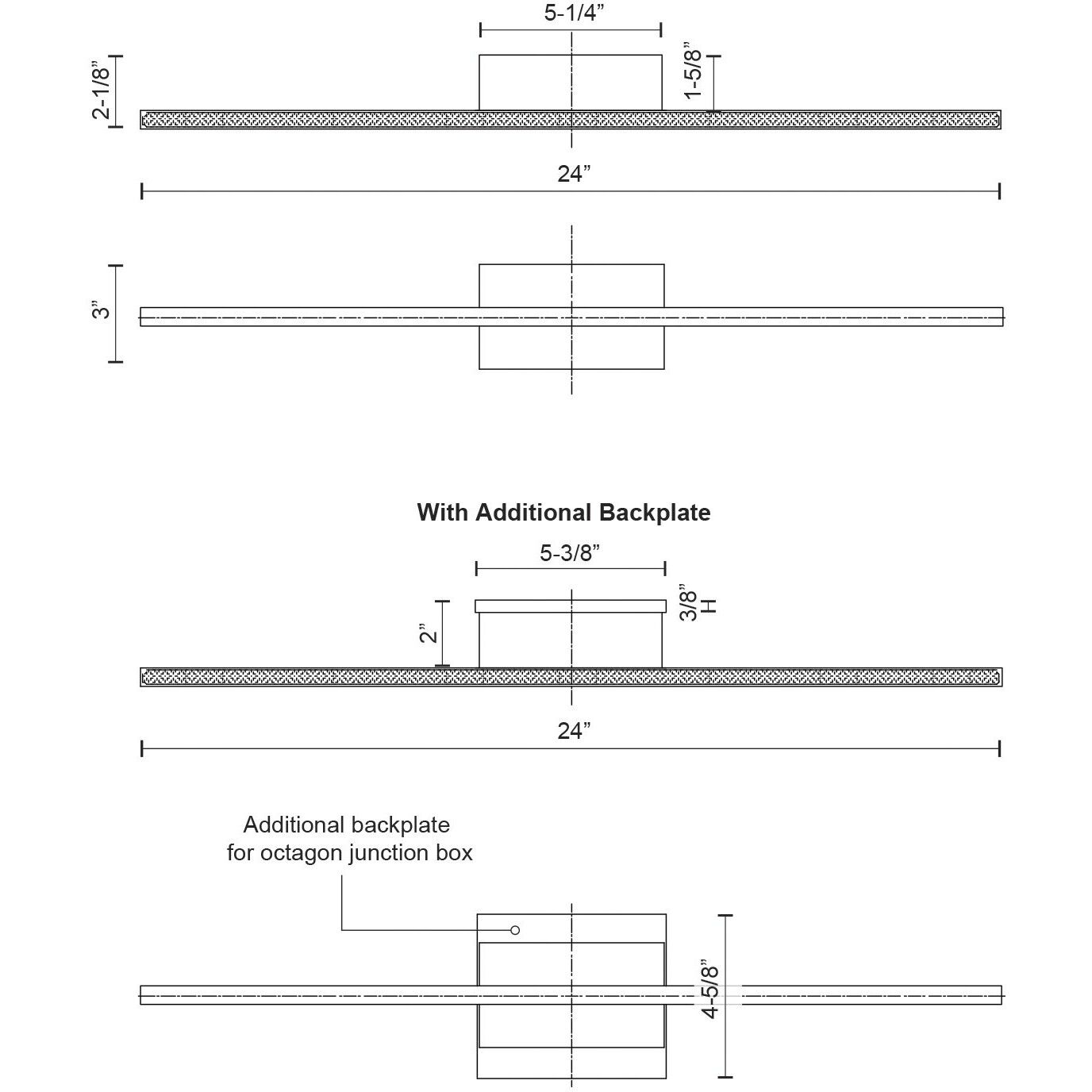 Vega Minor Vanity Light Wall Light in Black