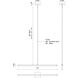 Blade LED 32 inch Black Linear Pendant Ceiling Light