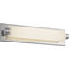 Charleston 18.75 inch Chrome Bath Vanity Light Wall Light
