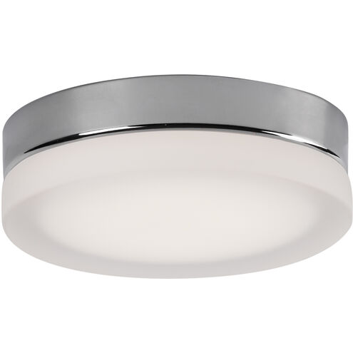 Bedford LED 11 inch Chrome and Frosted Flush Mount Ceiling Light