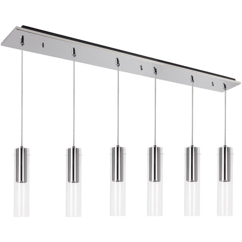 Lena LED 5.13 inch Chrome Multi Pendant Ceiling Light
