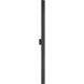 Vesta LED 3 inch Black ADA All-terior Wall Light