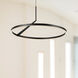 Roda LED 31.5 inch Black Pendant Ceiling Light