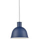 Irving 1 Light 13 inch Indigo Blue Pendant Ceiling Light