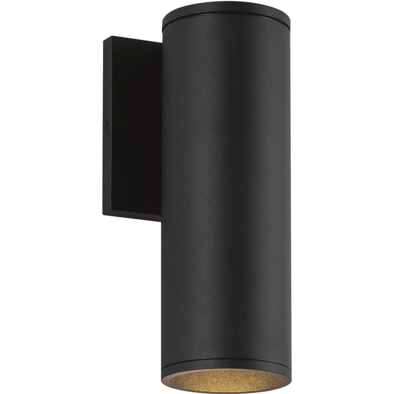 Lorna LED 9 inch Black Exterior Wall Sconce