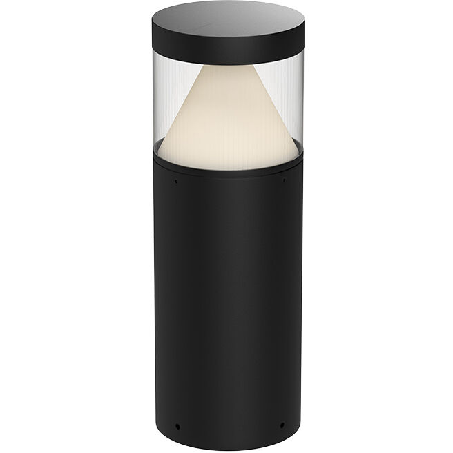 Hanover 120-277V 24.00 watt Black Exterior Bollard
