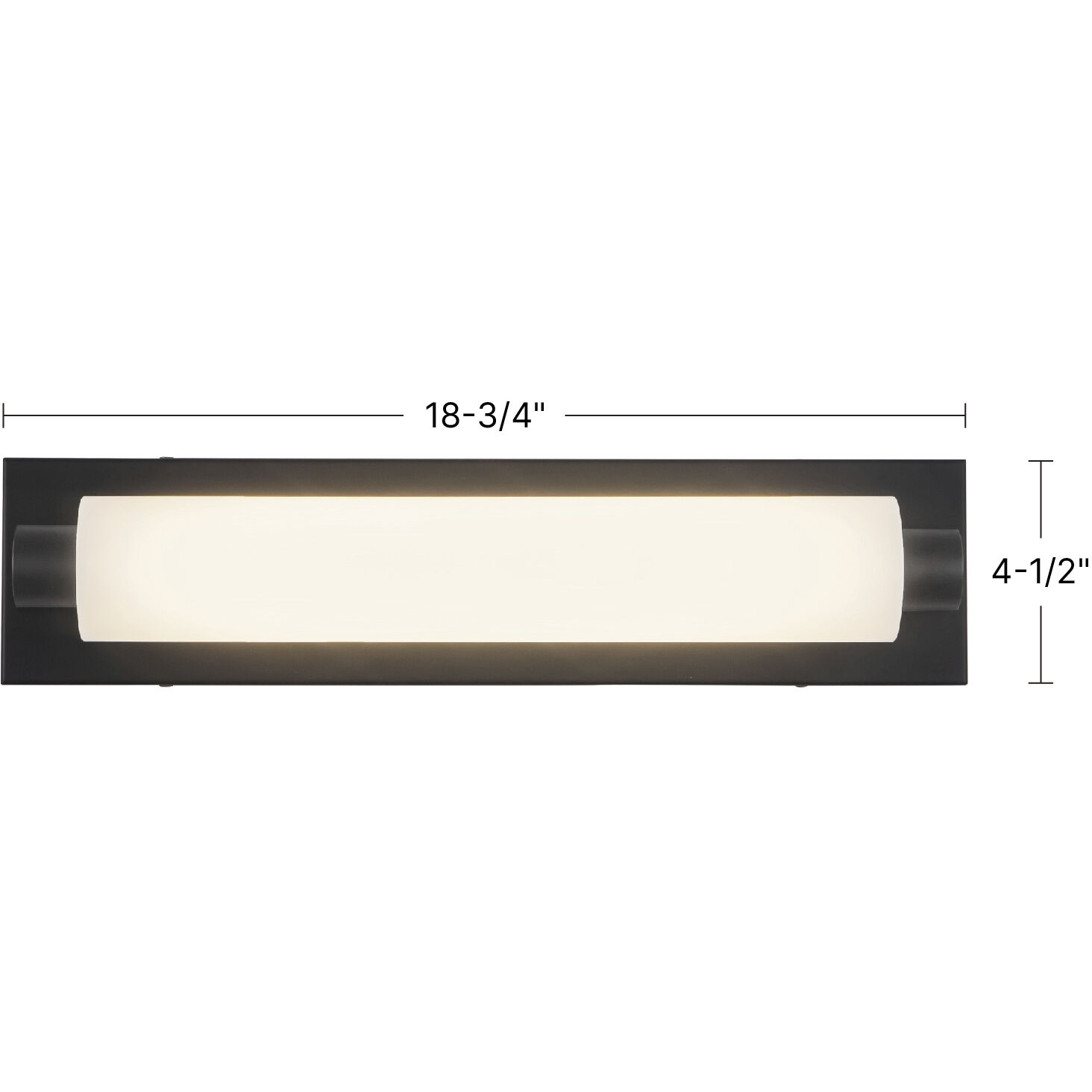 Charleston 18.75 inch Chrome Bath Vanity Light Wall Light