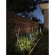 Dorian 12 7 watt Black Exterior Low Voltage Landscape