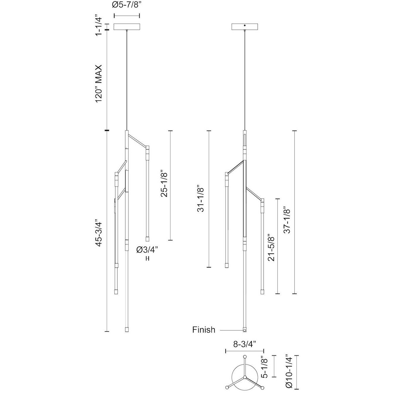 Motif Pendant Ceiling Light