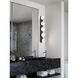 Novel LED 37 inch Black Bath Vanity Light Wall Light