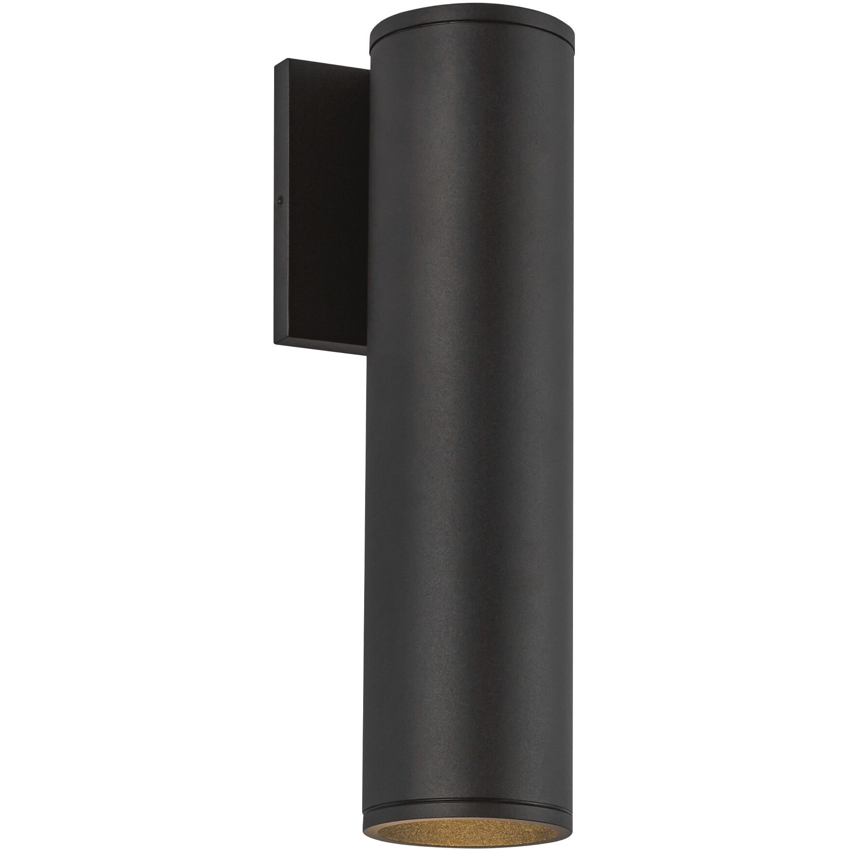 Lorna LED 12.38 inch Black Exterior Wall Sconce
