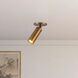 Mason 4.63 inch Vintage Brass Semi-Flush Mount Ceiling Light