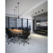 Nordic LED 3.63 inch Black Exterior Pendant