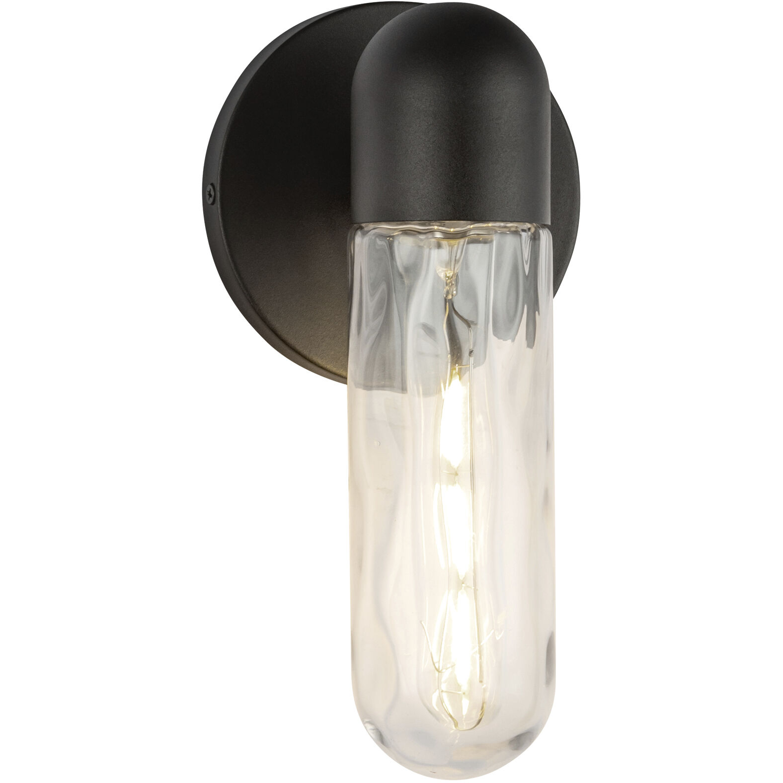 Lima 1 Light 10.13 inch Black Exterior Wall