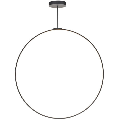 Cirque LED 48 inch Black Pendant Ceiling Light