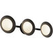 Cleo LED 23.63 inch Black Bath Vanity Light Wall Light