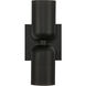 Nola 2 Light 3.63 inch Black Wall Sconce Wall Light in Matte Opal Glass