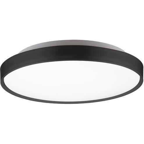 Brunswick LED 17.25 inch Black Flush Mount Ceiling Light