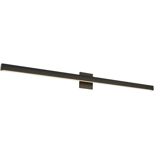 Vera LED 52.88 inch Black Bath Vanity Light Wall Light