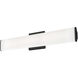 Ferguson LED 24 inch Black Bath Vanity Light Wall Light