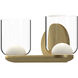 Cedar LED 12 inch Brushed Gold Bath Vanity Light Wall Light