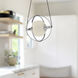 Aries Pendant Ceiling Light in Chrome