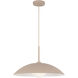 Regent 1 Light 19 inch Peach Pendant Ceiling Light