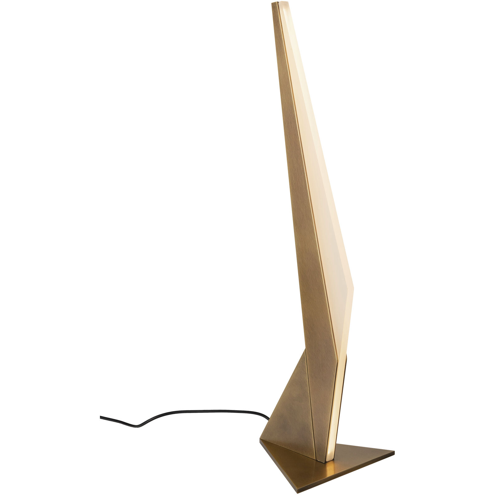 Tachi 22.13 inch 12.00 watt Vintage Brass Table Lamp Portable Light