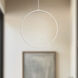 Cirque LED 36 inch White Pendant Ceiling Light