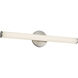 Tectra 1.88 inch Brushed Nickel ADA Wall Sconce Wall Light