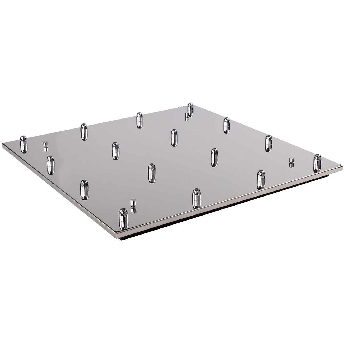 Kuzco Lighting CNP16AC CH Canopy 1 Light 120 Black with Black